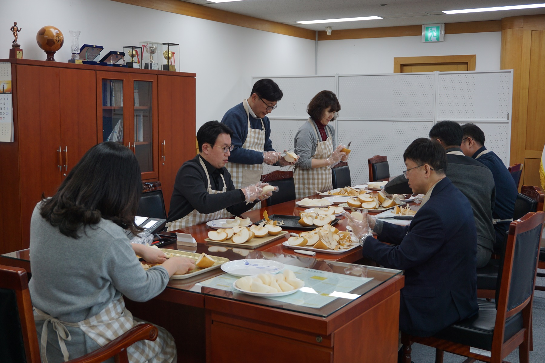 설 맞이 간식 행사