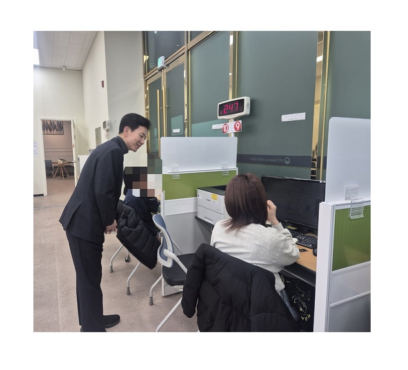 민주원 대구지방국세청장 부가가치세 신고현장 방문