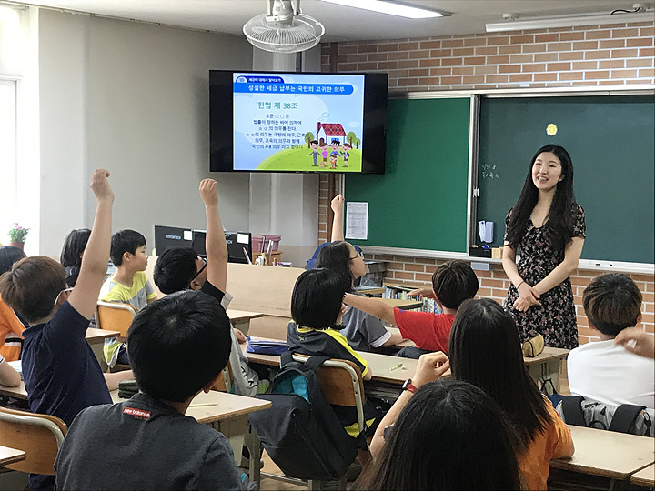 적극적으로 참여하는 학생들^^