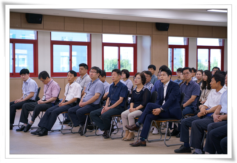 우수직원 소감 청취